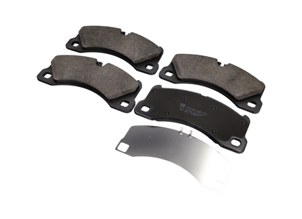 Brake Pads Front Zimmermann Standard Range. Porsche 9YA Cayenne / 9J1 Taycan / 95B.2 Macan - 9J1698151D, 9Y0698151AA, 9Y0698151AB, 9Y0698151AP, 9Y0698151AS, 9Y0698151AT, 9Y0698151G, 9Y0698151P, 9Y0698151Q, 9Y0698151S, 24553.160.9, 24553.160.1 - 24553.160.1