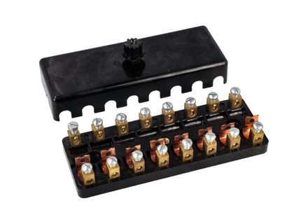 8 极保险丝盒。保时捷 911 1970-73 - 91161208700, 9116120870 - 911808-023, 1699300100