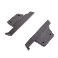 Kit di eliminazione dell'ala posteriore a collo di cigno Rennline. Porsche 992 GT3 - 9GT827465C, 9GT827466C