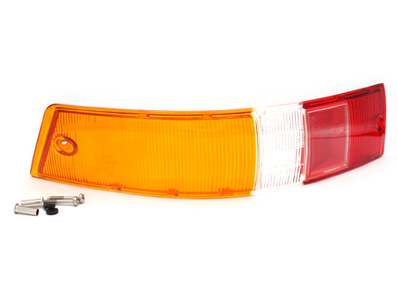 Indicator lens rear WITHOUT rim. Porsche 911 - 91163192304, 91163192404, 14878/S, 14878/D