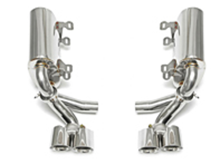 Maxflo performance exhaust system. Porsche 997 Carrera S - 99711141103, 99711141104, 99711143103, 99711143104, 99711141203, 99711141204, 99711143203, 99711143204