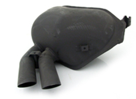 Exhaust final silencer. Porsche 928 1986 - 92811104400