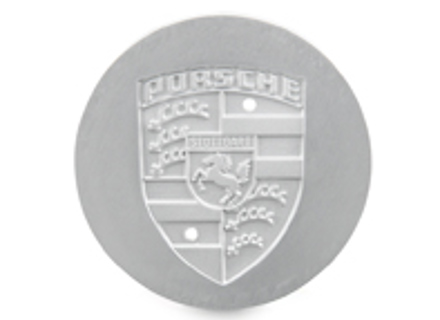 Wheel cap in Silver Metallic. Porsche 924S / 928 / 944 / 964 - 92836103101, 92836103100