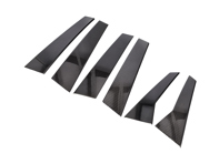 Türsäulenverkleidungssatz Carbon. Porsche 95B.1 Macan 2014-18 - 95B853317C, 95B853318C, 95B853351C, 95B853352C, 95B853589C, 95B853590C - E436 GLOSS, E436 MATTE