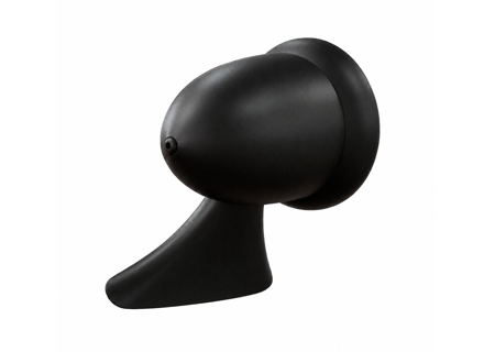 Aluminium Aero Bullet Mirror - Longhood / Universal 3.0, in Satin Black. Porsche 911 / 912 1965–74 - 91173102010, 91173111600, 90173111101 - AeroBulletPairBlack_LonghoodUniversal LHD, AeroBulletPairBlack_LonghoodUniversal RHD, AeroBulletPairBlack_LonghoodUniversal