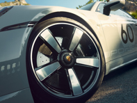 20-/21-inch Sport Classic, Black (high-gloss) Alloy wheels and summer tyres Original Porsche - 992044660AK