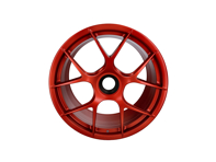 20'/21' 911 GT3 RS Magnesium (in Pyrored) alloy wheels set without tyres. Original Porsche - 992044680CQ