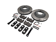 Brake Disc and pads Upgrade to 350mm for 996TT / C4S Front axle Brake Disc and pads Upgrade to 350mm for 996TT / C4S Front axle