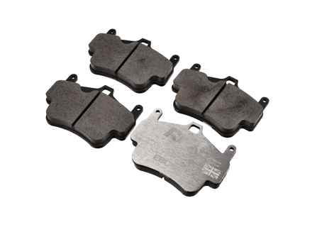 EBC RP-1 Racing remblokken Boxster / Cayman (OE onderdeel nr 99635294903 / 99735193904) - 99635294903, 99735193904, 99635294904 - DP82029RP1, E2405