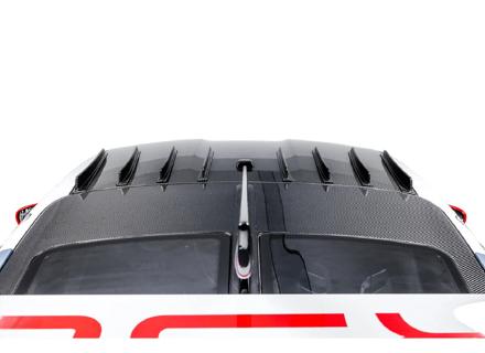 Aileron de toit central EVO-X, carbone sec. Porsche 992.1 GT3 / GT3 RS / S/T / 992.2 GT3 2021>> - 9GT819443OK1, 9GT819444OK1 - SRGT3RSDCFRF6