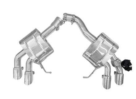 Sportauspuff Endschalldämpfer Porsche 95B.2 Macan S 2019-2020 - 95B253611PY, 95B253612JY - TSPOMACU19.003.A