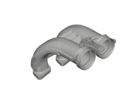 Inlaatluchtverdeler. Porsche 982C Cayman 2.0L / 982 Boxster 2.0L - 9A211003201, 9A211003101, 9A211003200, 9A211003100