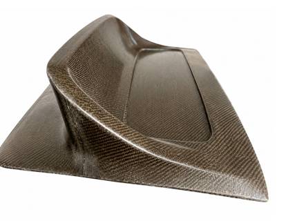 Aileron arrière type « queue de canard » en fibre de carbone, sans grille. Porsche 911 / 964