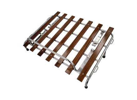 Luggage rear lid rack with classic wooden slates - 91180102000