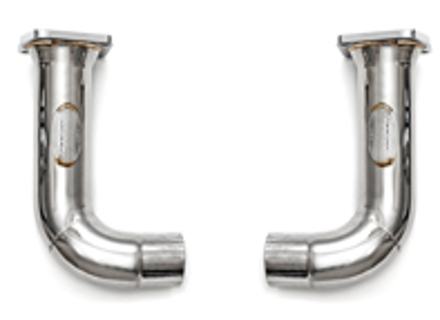 Exhaust Cat bypass Pipes. Porsche 991 Turbo / Turbo S - 99711300930, 997113009AX, 99711301030, 997113010AX