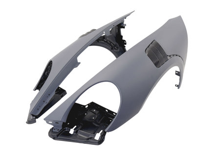 Front wings set for 991 GT2 RS look bodykit