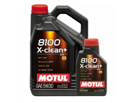 MOTUL 8100 X-CLEAN+ 5W-30 engine oil 6ltr - 106376, 106377