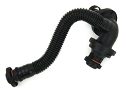 Air / oil separator to crankcase vent line. Porsche 957 Cayenne Turbo - 94810722951