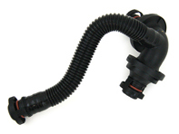 Air / oil separator to crankcase vent line. Porsche 957 Cayenne Turbo - 94810722951 Air / oil separator to crankcase vent line. Porsche 957 Cayenne Turbo - 94810722951