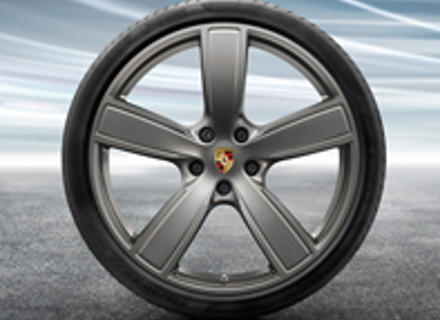 22' Cayenne Sport Classic Alloy Wheels & Summer Tyres Original Porsche - 9Y0044640Q