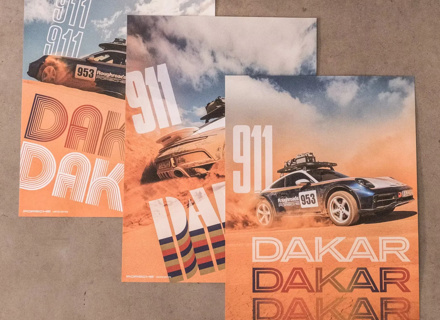 Poster Set - 911 Dakar