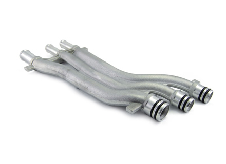 冷却水管加热。保时捷 955 卡宴 4.5LS / 4.5L Turbo 2003-06 - 94810605906, 94810605906, 847603078490 - URO-010077