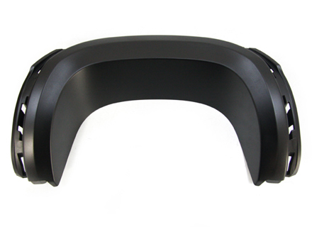 Afdekking uitlaatpijp achterbumper. Porsche 981 GTS / 981 SportDesign - 98150581103OK1