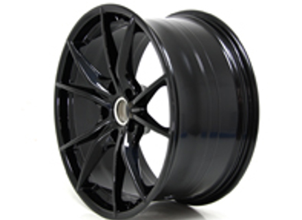 Rear 20' Carrera S Alloy Wheel in Black for Porsche 982 (718)  Boxster / Cayman - 982601025J, 982601025J041, 982601025AK, 982601025AK041