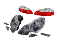 Light Upgrade Kit III. Porsche Boxster 986 *RHD Cars - 00004490999, 98663113121, 98663113221, 99663104502, 99663104602, 99663104403, 99663104303