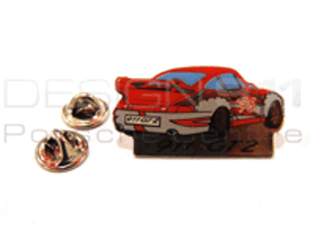 红色“保时捷 911 GT2”徽章