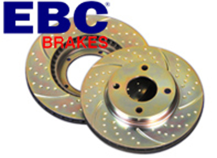 Discos de freno traseros EBC Turbo Groove. Porsche 911 / 912 GD142 - GD142