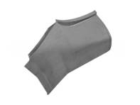 Radhaus Reparaturblech innen. Porsche 356A Speedster - 64450260320, 64450260420 - PP185TR, P185TR, PP185TL, P185TL