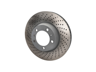 Disco de freno delantero, monobloque perforado, 330 x 34 mm. Porsche 991.2 / 982 Boxster S / 982C Cayman S. - 9P1615301A, 9P1615302A, 992615301, 992615302, 92149905, 92150005, 92150007, 92149907, 95B615301, 99635140902, 99635140903, 99635140904, 99635140905, 9P1615302A, 992615302, 99635141002, 99635141003, 99635141004, 99635141005 - PFL39981, PFR39982