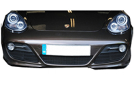 ZunSport RVS complete roosterset. Porsche Kaaiman 987.2 2009-12 - ZPR27409, ZPR27409B, ZPR41809, ZPR41809B, ZPR27409, ZPR27409B, ZPR41809, ZPR41809B