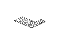 Boot floor plate. Porsche 968 - 94450107501 Boot floor plate. Porsche 968 - 94450107501