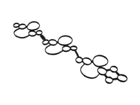 Cylinder head cover gasket. Porsche 9YA Cayenne / 971 Panamera - 9A710364910, 9A710365010, 938.240, 938.250 Cylinder head cover gasket. Porsche 9YA Cayenne / 971 Panamera - 9A710364910, 9A710365010, 938.240, 938.250