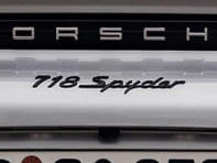 'Spyder' Rear Badge for Porsche 718 (982) Boxster Spyder - 98204480083G2X 'Spyder' Rear Badge for Porsche 718 (982) Boxster Spyder - 98204480083G2X