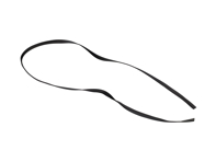 Achterste 1/4 vorm onderste rubberen afdichting. Porsche 911 / 964 Targa - 90156555740