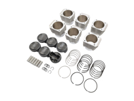 活塞和气缸发动机套件。保时捷 964 NA 3.6L 至 3.8L（滑入式气缸） - PS102-017, PP102-011, PC102-002