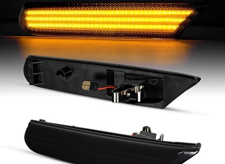 Led side indicator lights Smoked lens Porsche 996 / 986 Boxster - 99663104301, 99663104302, 99663104401, 99663104402, 99663104403, 99663104303