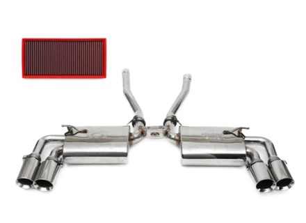 Fabspeed Exhaust Performance Package, WITHOUT XperTune Performance Software. Porsche 958 V6 (2011-2014) - 95811191200, 95804420000 - FS.POR.958V6.SPKGP