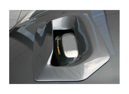 Motorhaubenluftkanal TITAN SpeedART. Porsche 955 Cayenne - P55.350.015.080 - P55.350.015.080