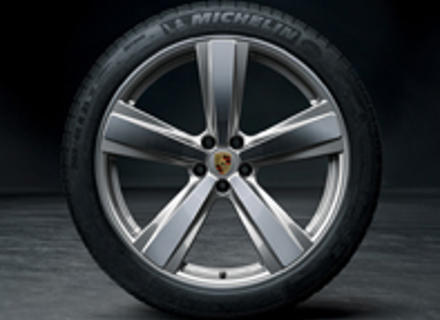 21' Macan Exclusive Design Sport Alloy Wheels & Summer Tyres Original Porsche - 95B044668K