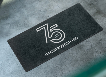 Porsche 75 years of Porsche design garage mat - 9Y0044070C