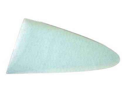 Verre de fenêtre arrière léger 1/4, teinte verte en plexiglas de 5 mm. Porsche 911 69-89 COUPÉ / 964 COUPÉ / 993 COUPÉ - 91154310102, 91154310202, 96454310100, 96454310200