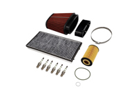 Kit de mantenimiento y servicio para Porsche Boxster 987 2.7L / 3.2L y 3.4L / Cayman Aceite, filtros de aire, bujías y más - 98710098700, 98710098700/1, 98711013301, 99757121902, 99610722560, 99917022390, 90012310630