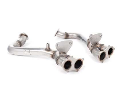 Milltek Sports Exhaust Gas Particulate Filter Bypass Pipes. Porsche 718 Cayman GT4 / 718 Boxster GTS 4.0L - 982254351B, 982254351L, 982254351AA, 982254351P, 982254351R, 982254350B, 982254350L, 982254350AA, 982254350P, 982254350R - SSXPO170