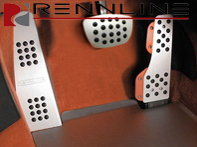 Rennline Aluminium 3 Piece Pedal Set Rubber Grip. Porsche 911/912/930 Coupe TIPTRONIC - P70.62.51, P706251 Rennline Aluminium 3 Piece Pedal Set Rubber Grip. Porsche 911/912/930 Coupe TIPTRONIC - P70.62.51, P706251