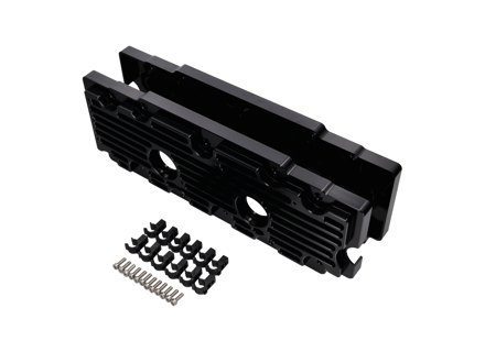 Billet aluminium valve covers SET OF 2 LOWER. Porsche 964 - 96410511602, 96410511601, 96410511603 - M12