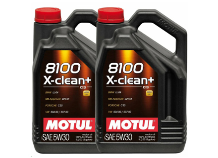 MOTUL 8100 X-CLEAN+ 5W-30 engine oil 10ltr - 106376, 106377